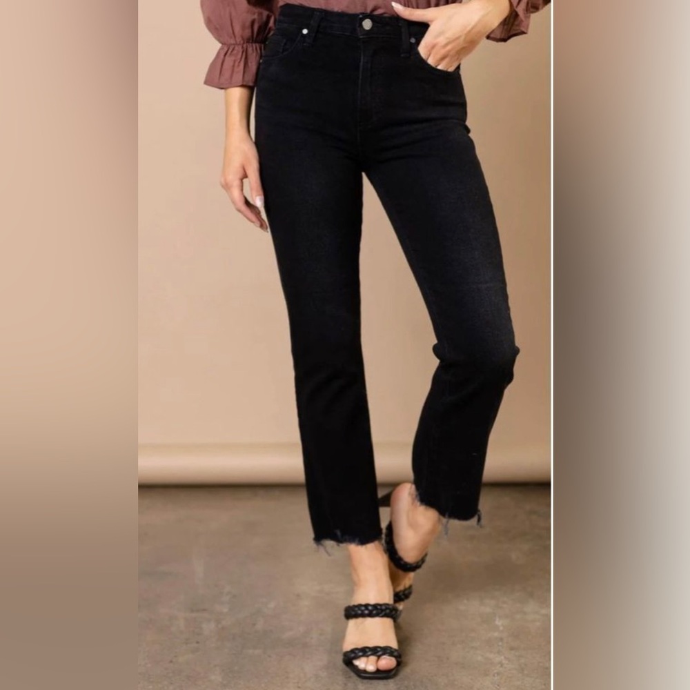 Just Black Women's Straight Leg Jeans - Black